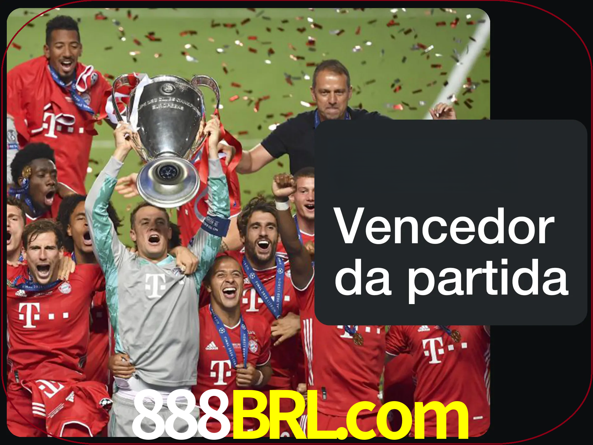 Aposte no vencedor e ganhe uma grande quantia de dinheiro.