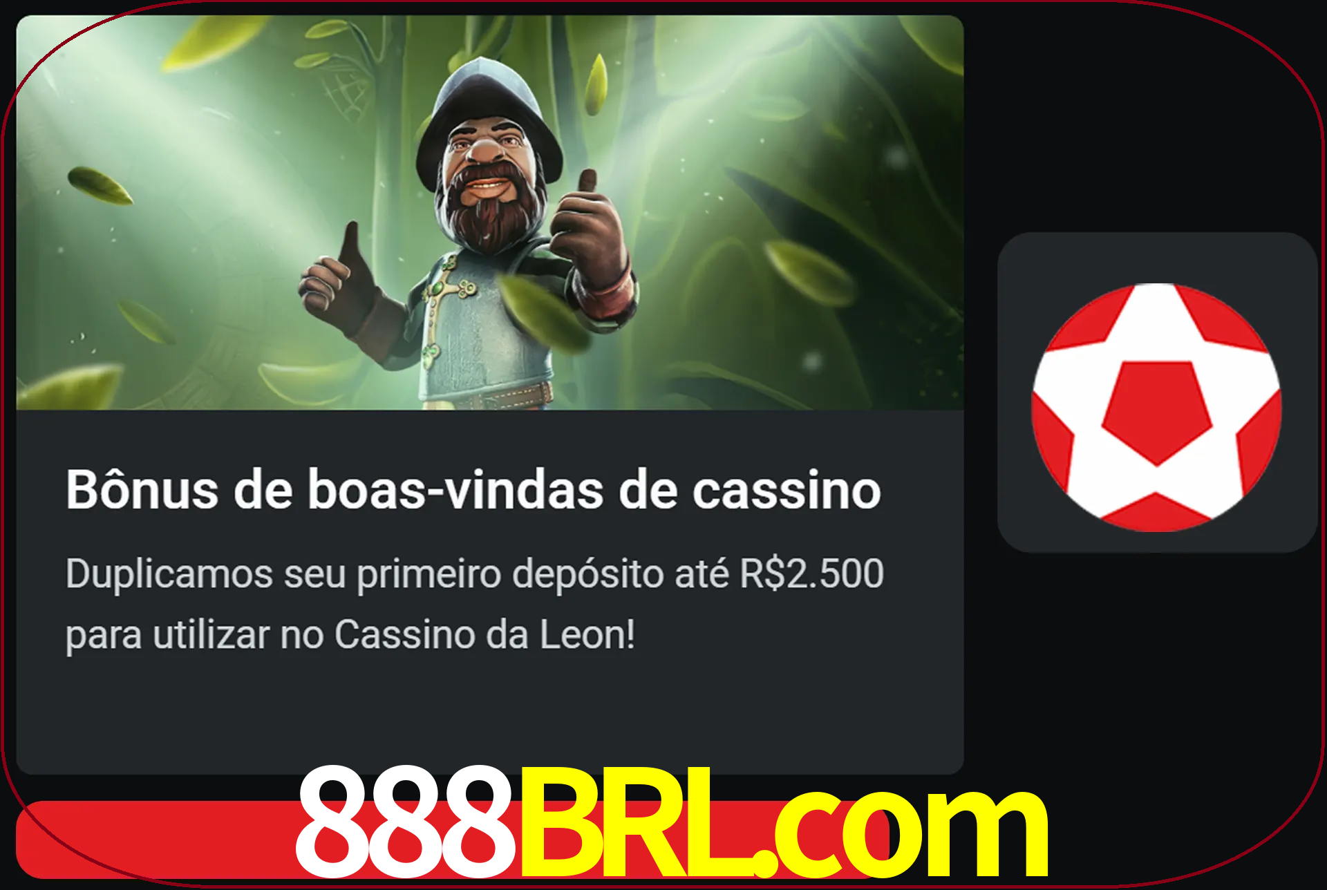 Receba seu dinheiro do bônus de boas-vindas após o primeiro depósito.