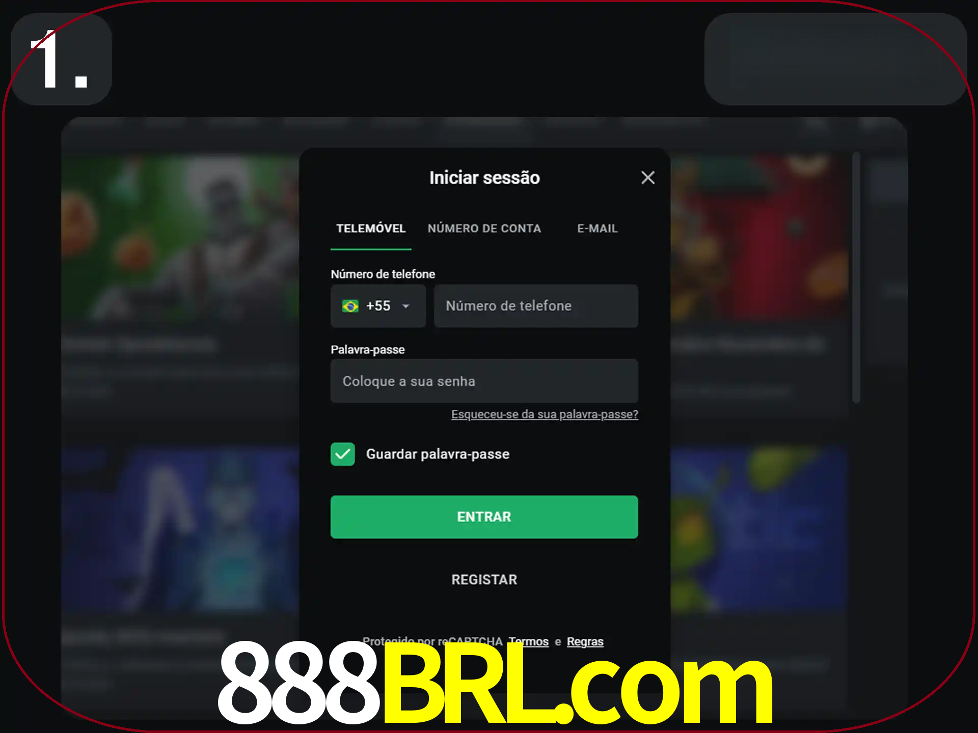 Acesse o site.