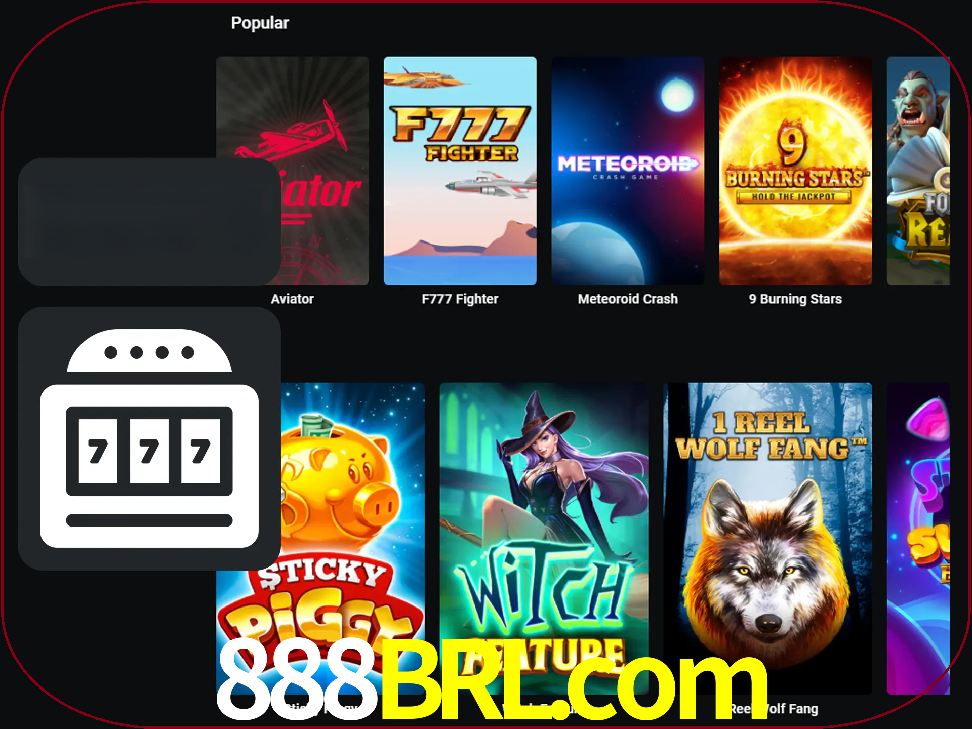 Gire seus slots de dinheiro favoritos.